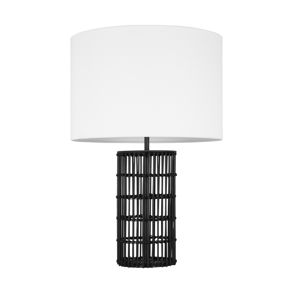 Elio Medium Table Lamp Aged Iron Bulbs Inc