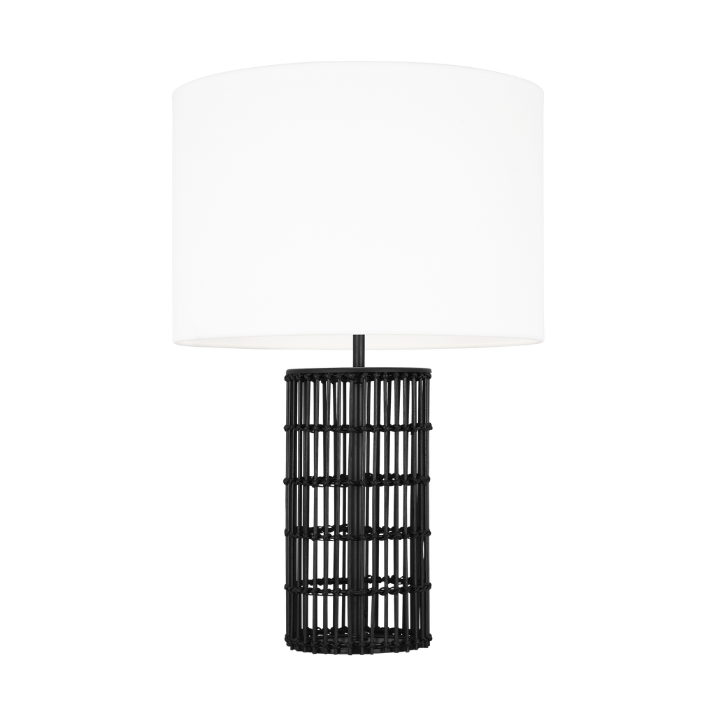 Elio Medium Table Lamp Aged Iron Bulbs Inc