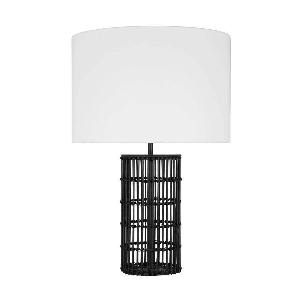 Elio Medium Table Lamp Aged Iron Bulbs Inc