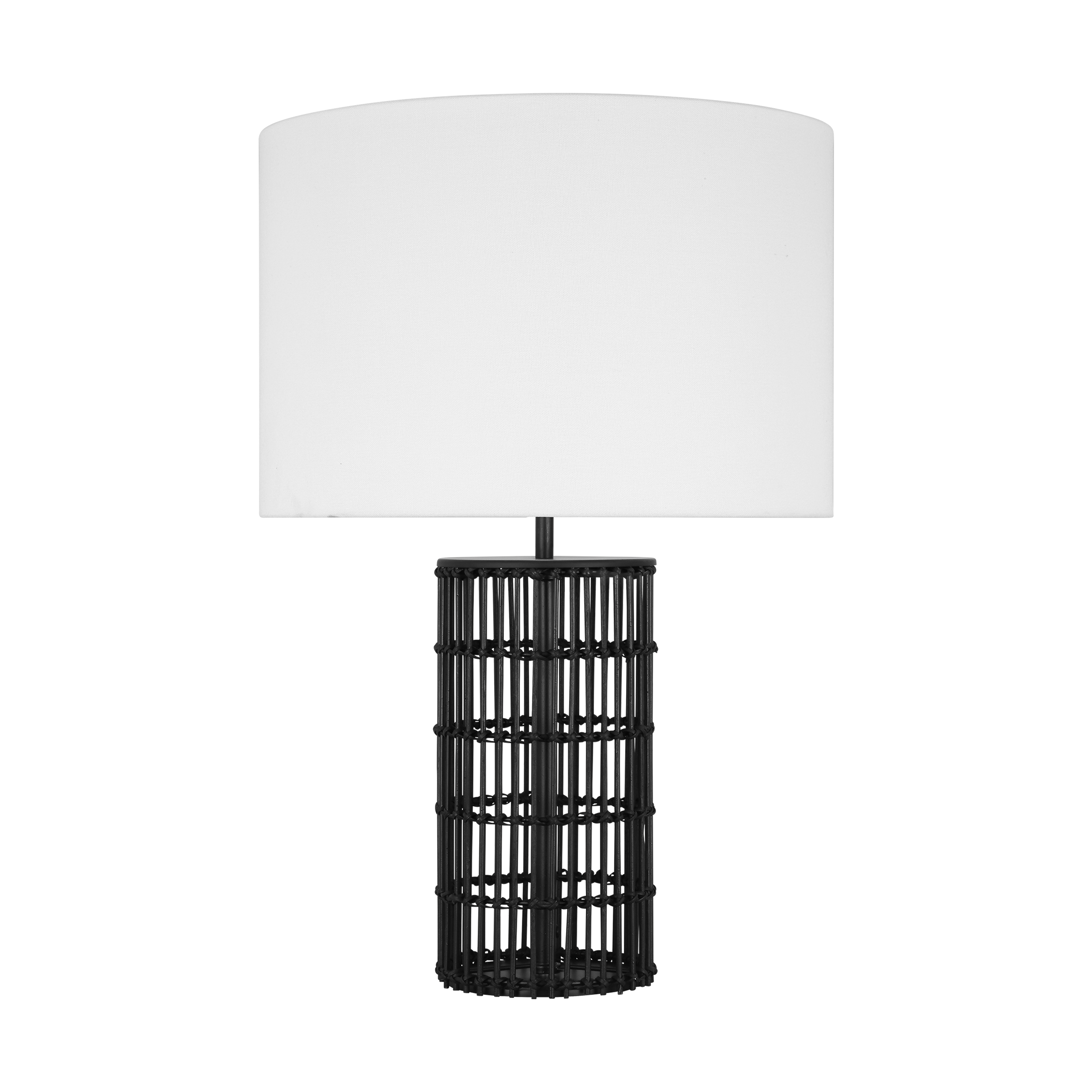 Elio Medium Table Lamp Aged Iron Bulbs Inc