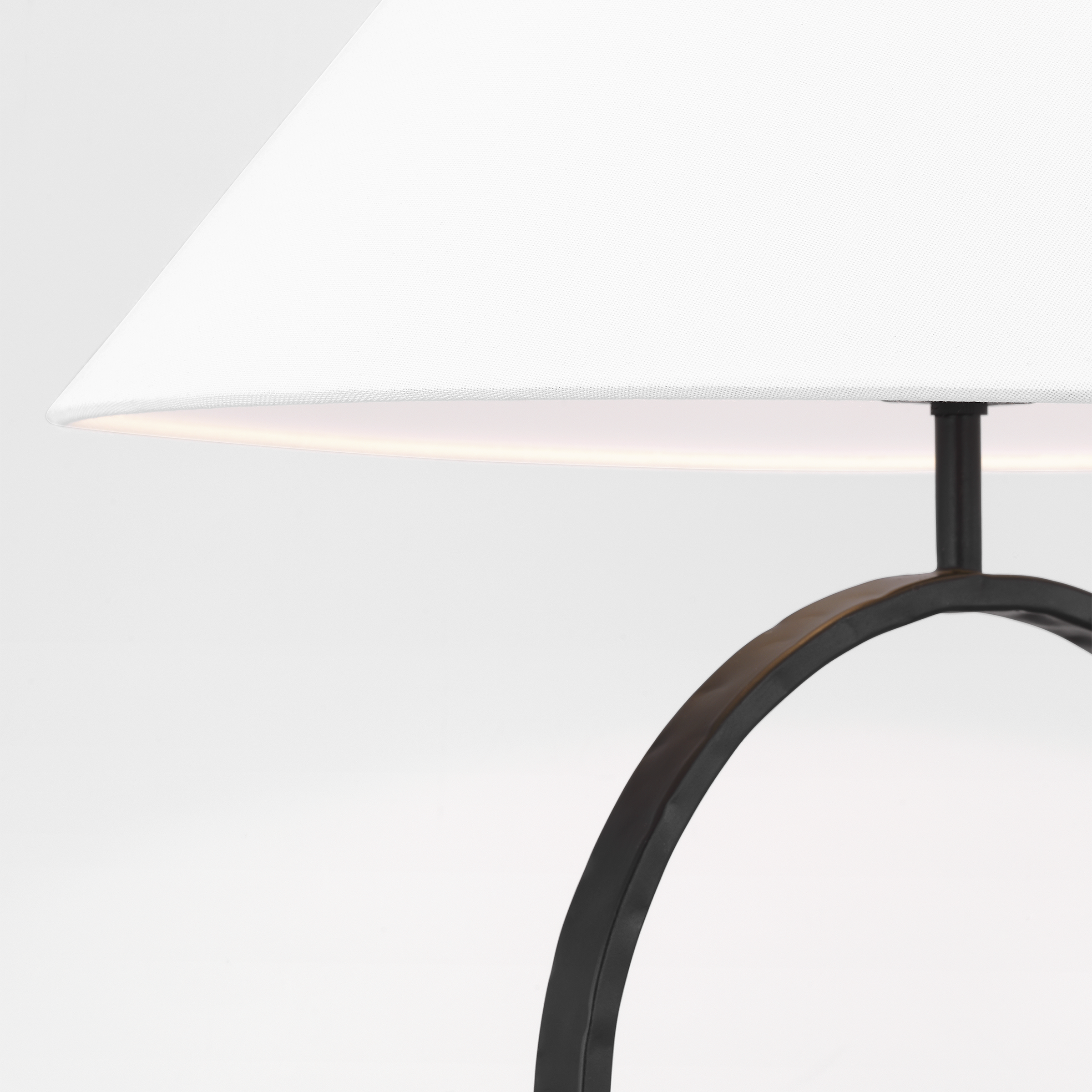 Orion Medium Table Lamp Aged Iron Bulbs Inc