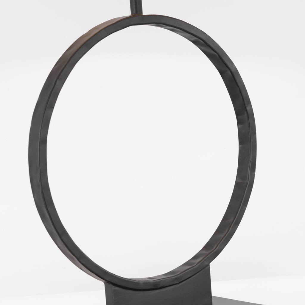 Orion Medium Table Lamp Aged Iron Bulbs Inc