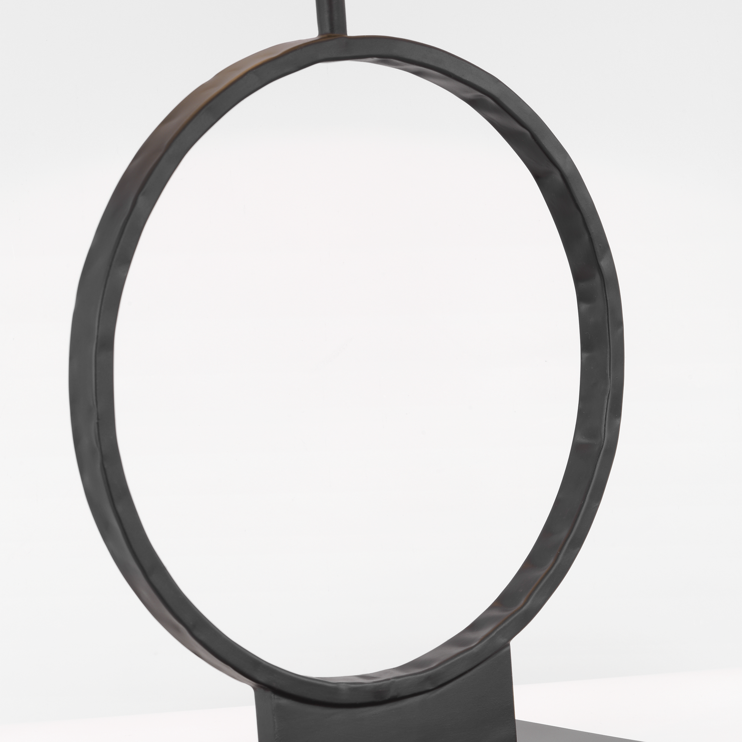 Orion Medium Table Lamp Aged Iron Bulbs Inc