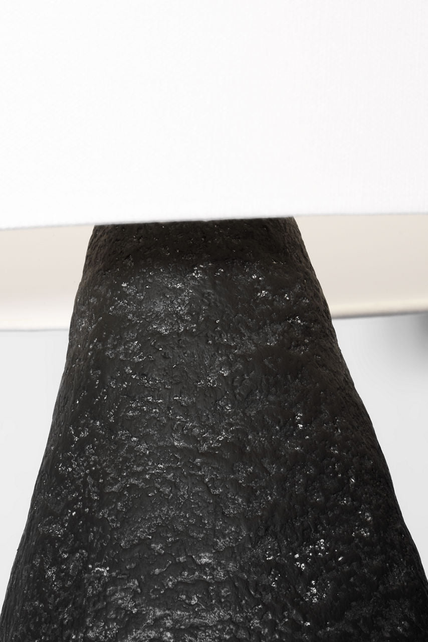 Breccia Medium Table Lamp Black Wash