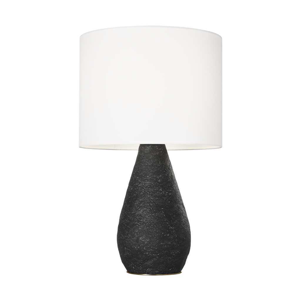 Breccia Medium Table Lamp Black Wash
