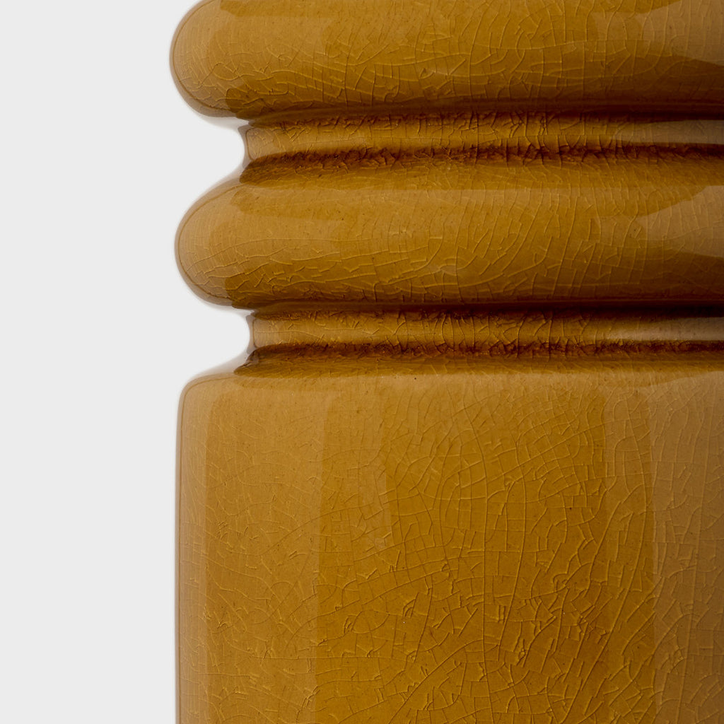 Feikudo Medium Table Lamp Cracked Honey