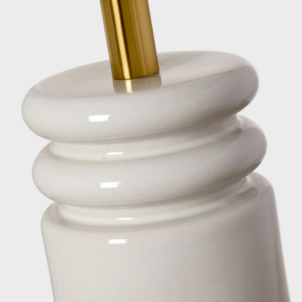 Feikudo Medium Table Lamp Glossy White