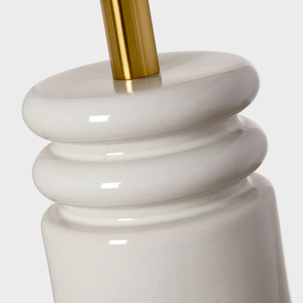 Feikudo Medium Table Lamp Glossy White