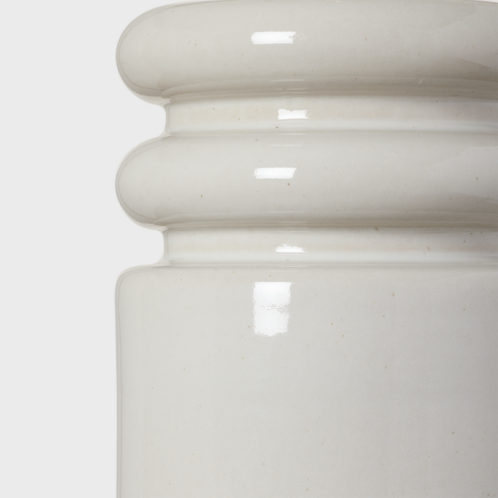 Feikudo Medium Table Lamp Glossy White