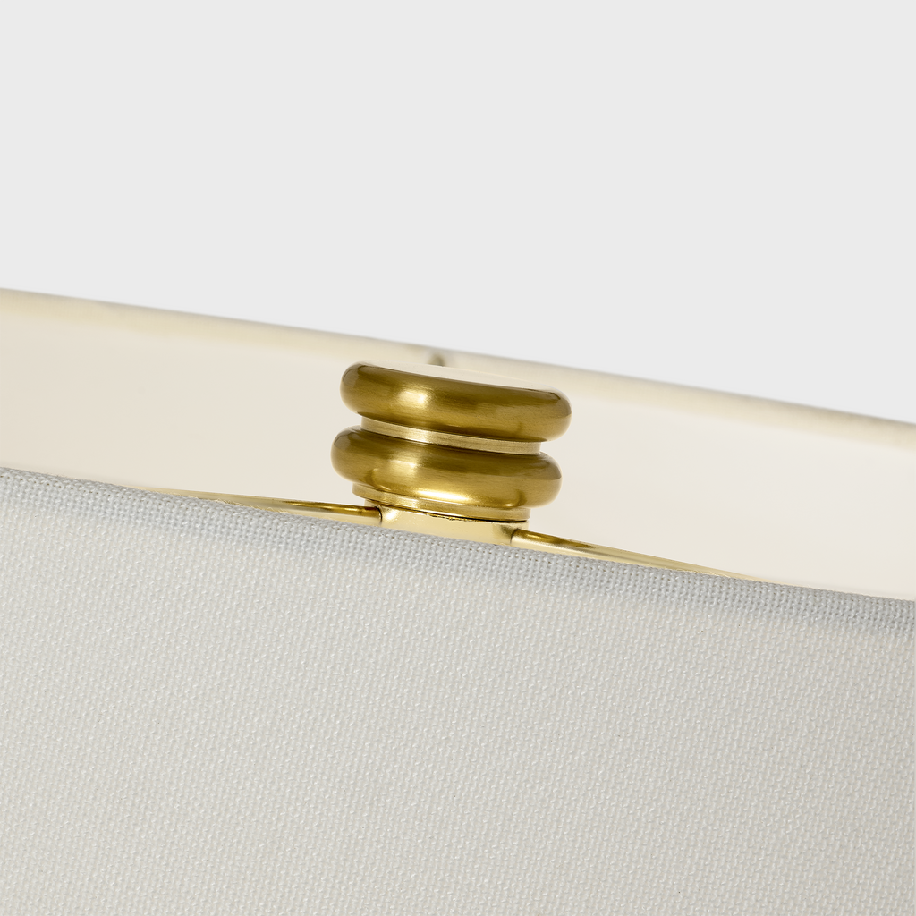 Feikudo Medium Table Lamp Glossy White