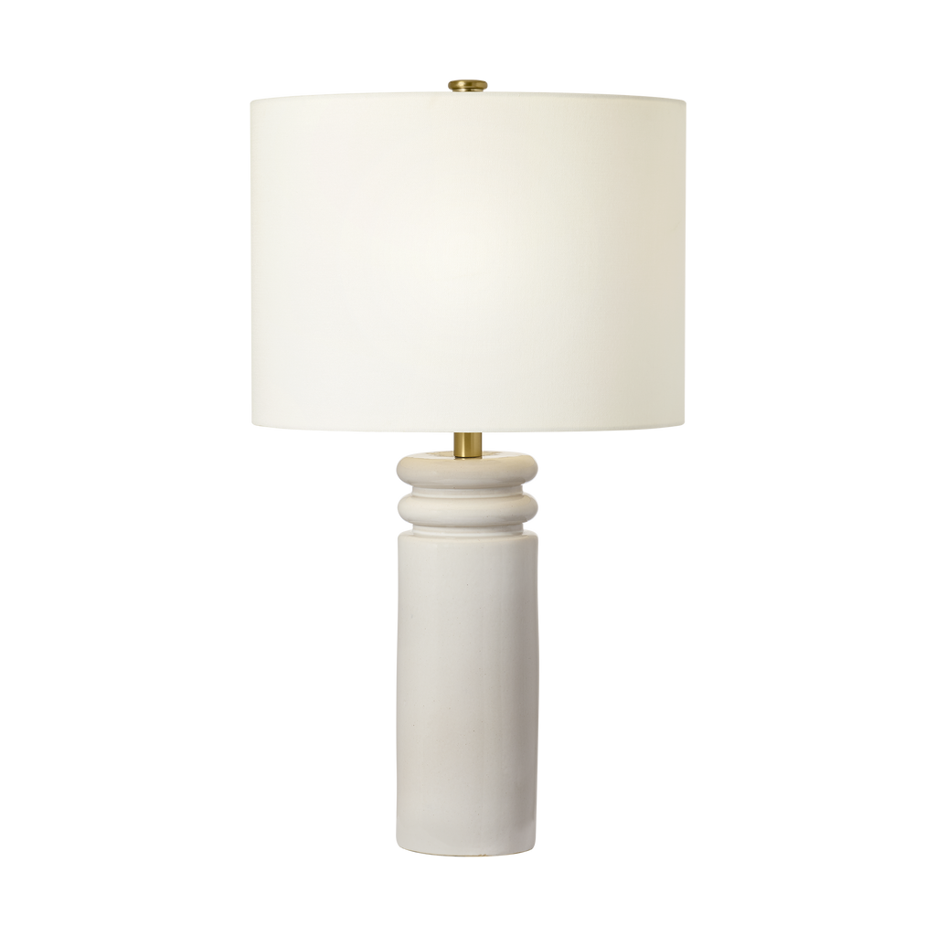 Feikudo Medium Table Lamp Glossy White