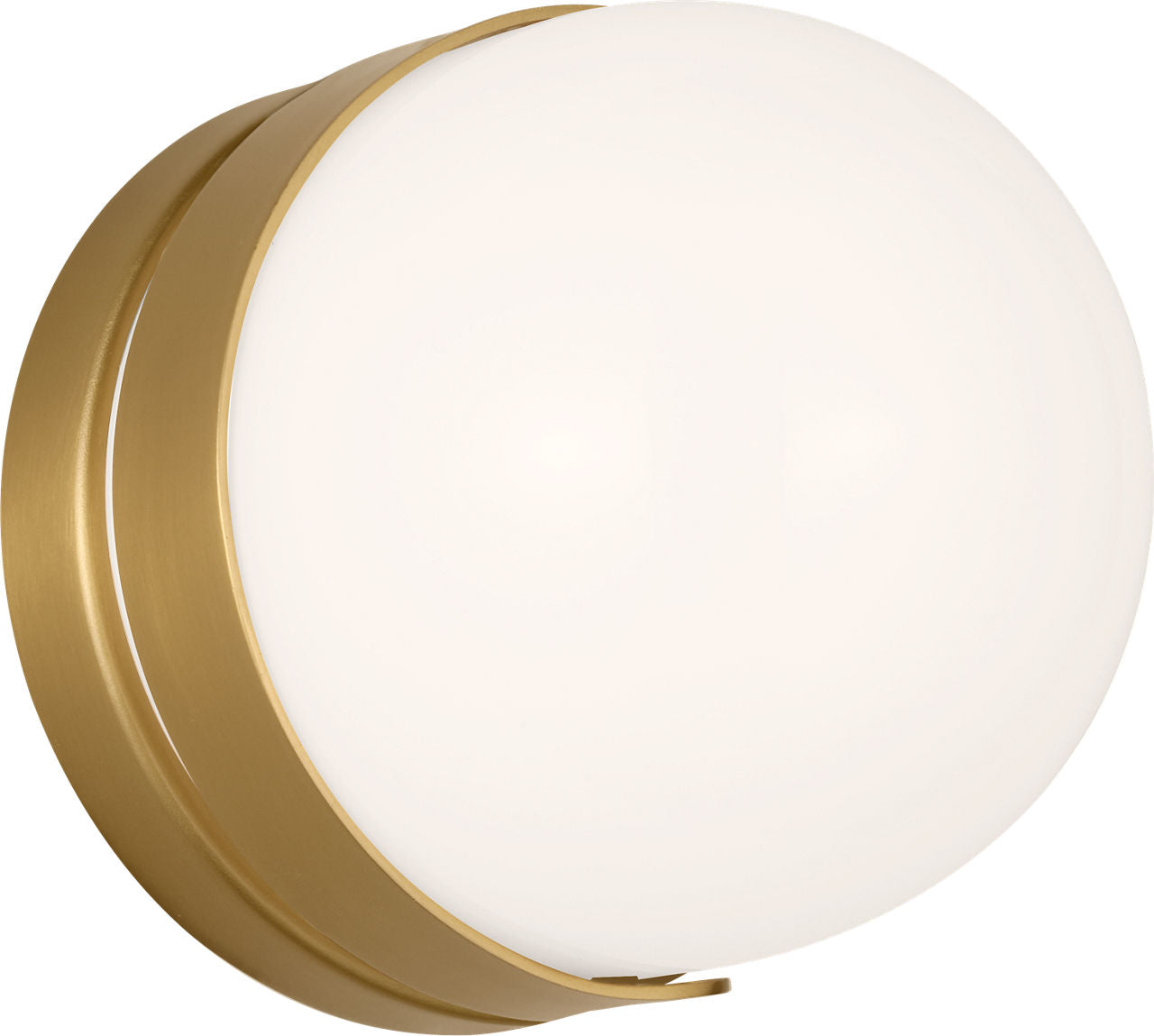 Syrie Small Vanity Burnished Brass Bulbs Inc