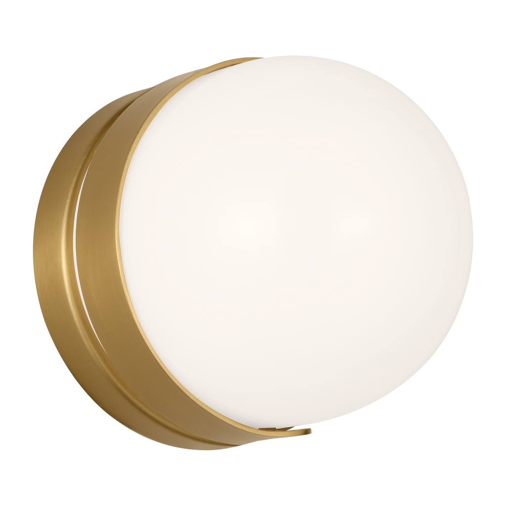 Syrie Small Vanity Burnished Brass Bulbs Inc