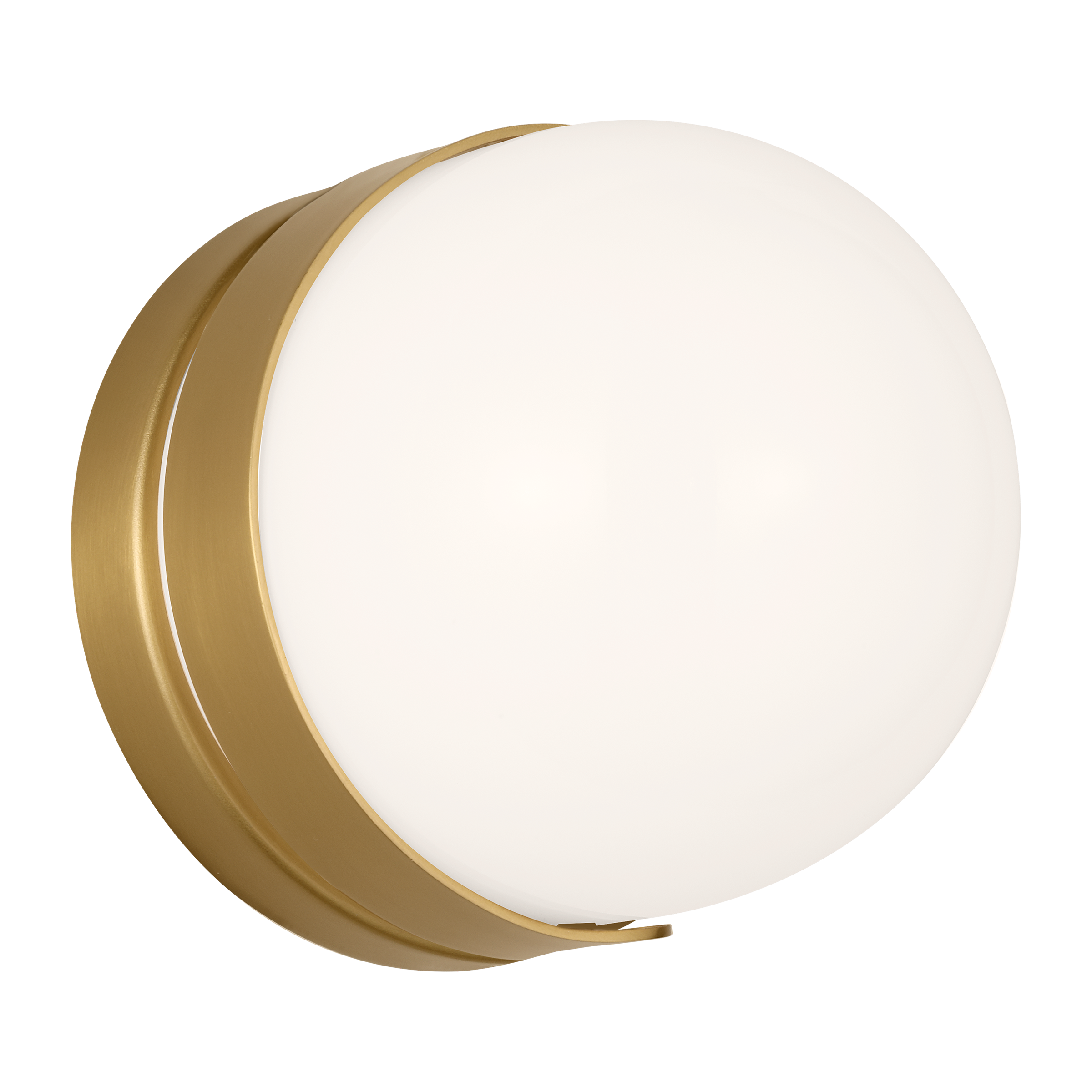 Syrie Small Vanity Burnished Brass Bulbs Inc