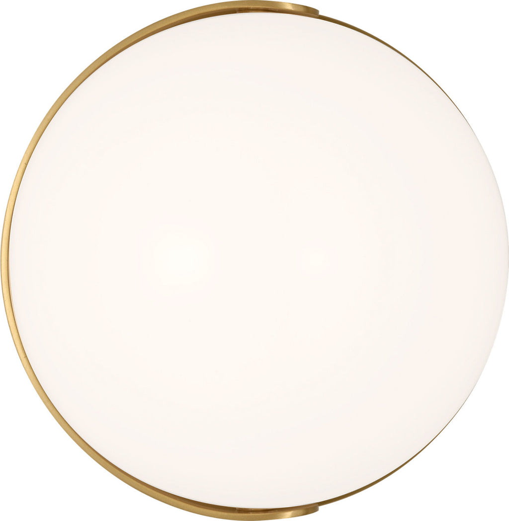 Syrie Small Vanity Burnished Brass Bulbs Inc