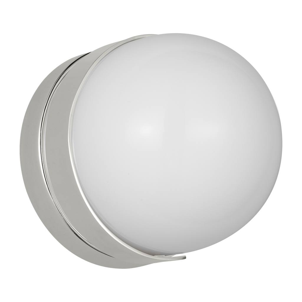 Syrie Small Vanity Polished Nickel Bulbs Inc