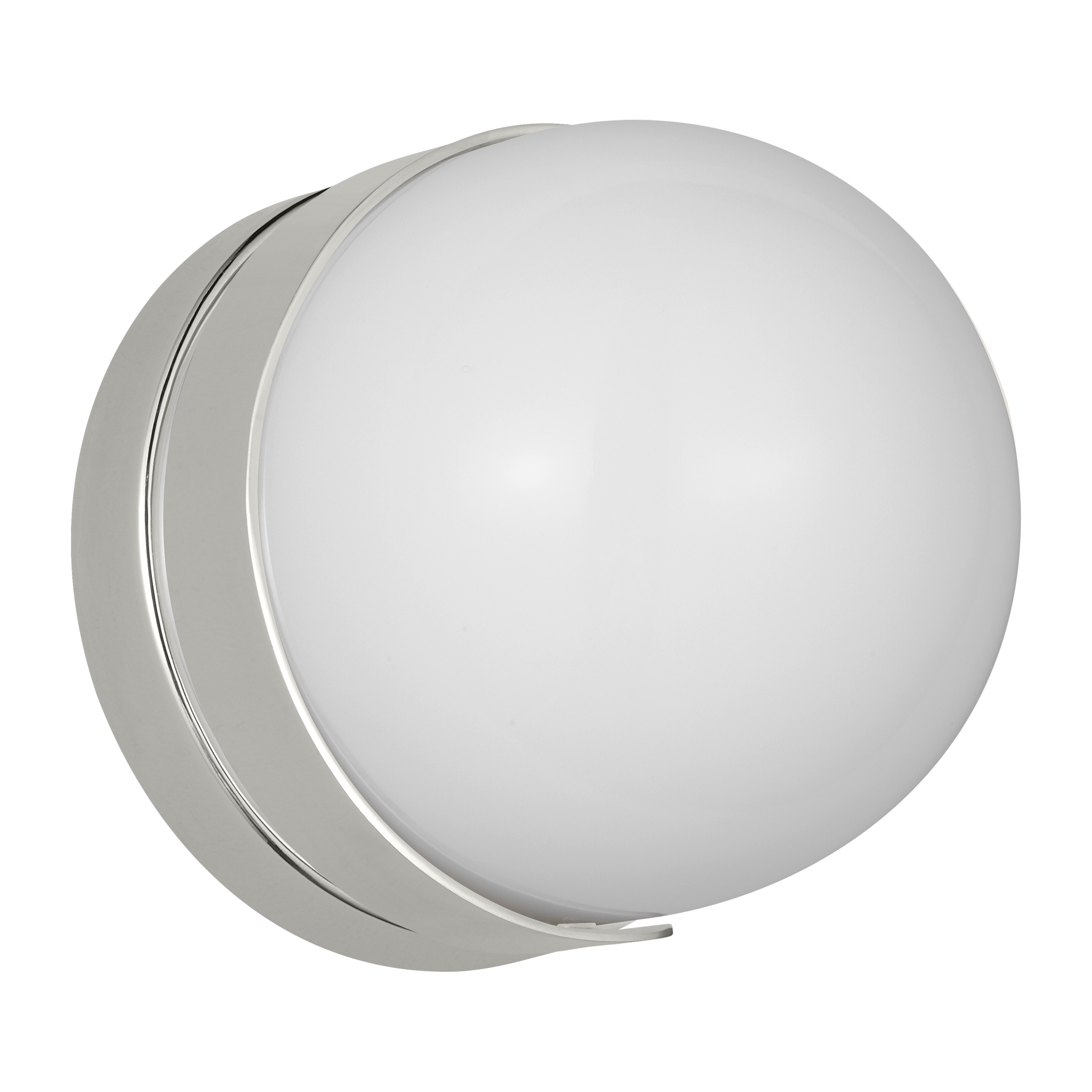 Syrie Small Vanity Polished Nickel Bulbs Inc