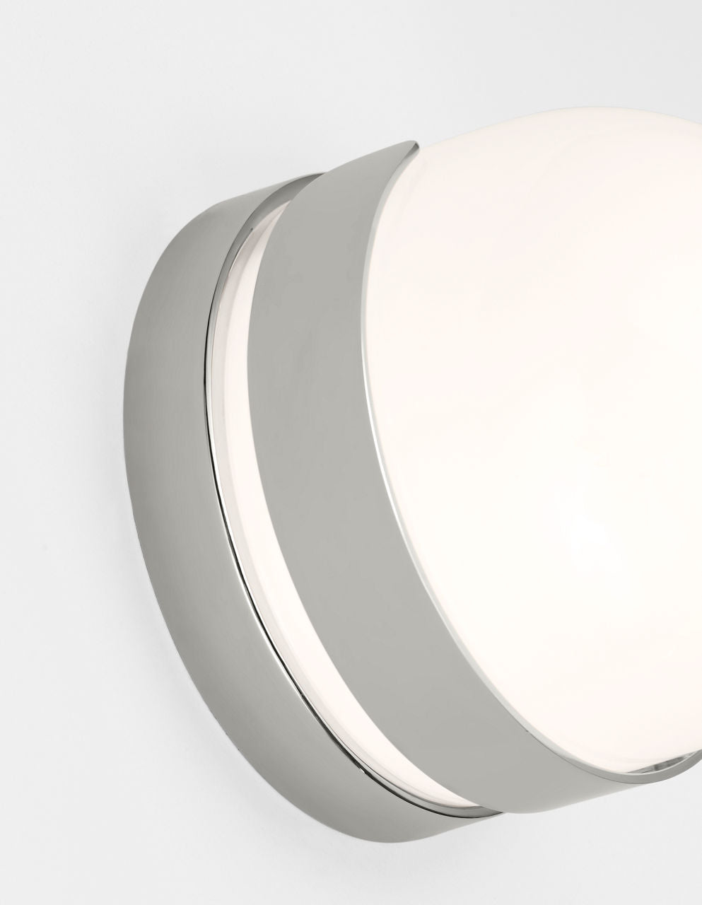 Syrie Small Vanity Polished Nickel Bulbs Inc