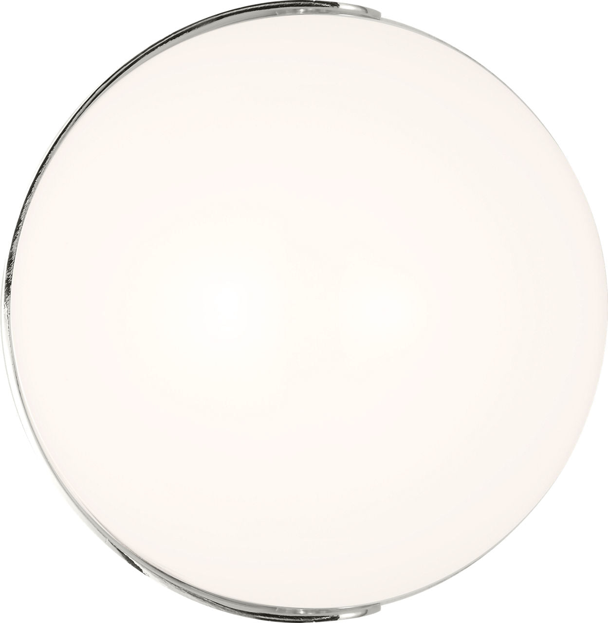 Syrie Small Vanity Polished Nickel Bulbs Inc