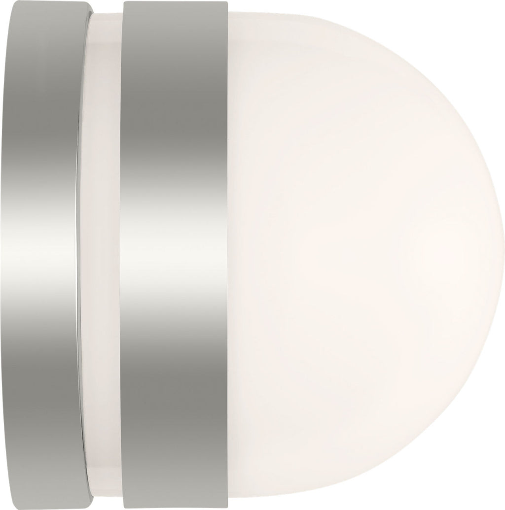Syrie Small Vanity Polished Nickel Bulbs Inc