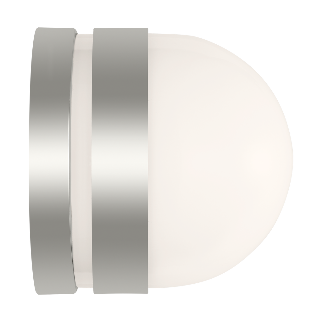 Syrie Small Vanity Polished Nickel Bulbs Inc