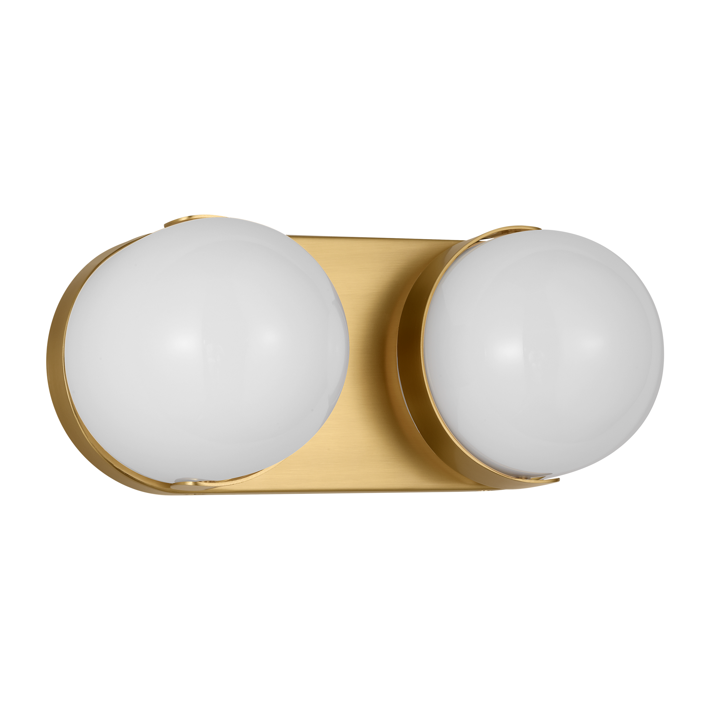 Syrie Medium Vanity Burnished Brass Bulbs Inc