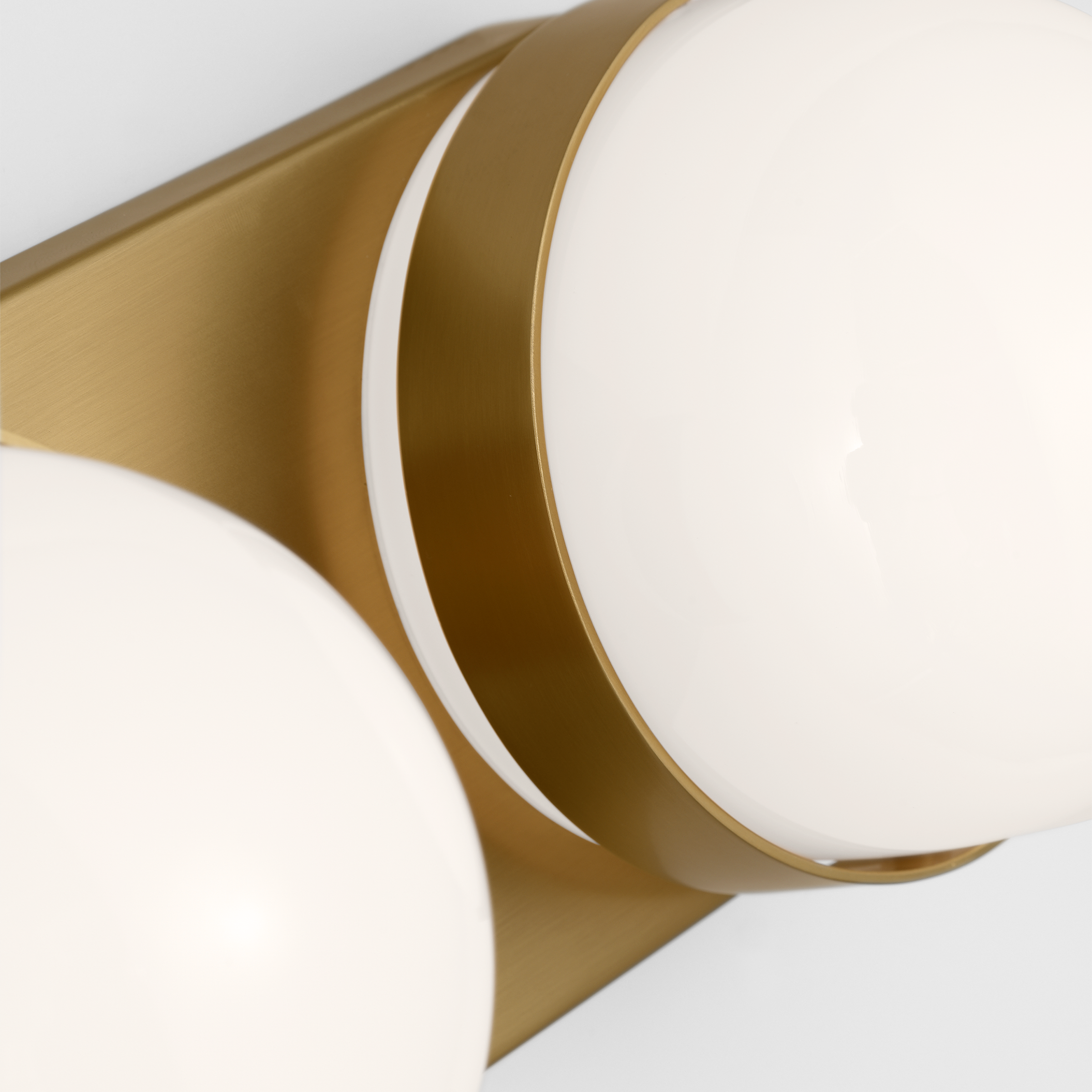 Syrie Medium Vanity Burnished Brass Bulbs Inc