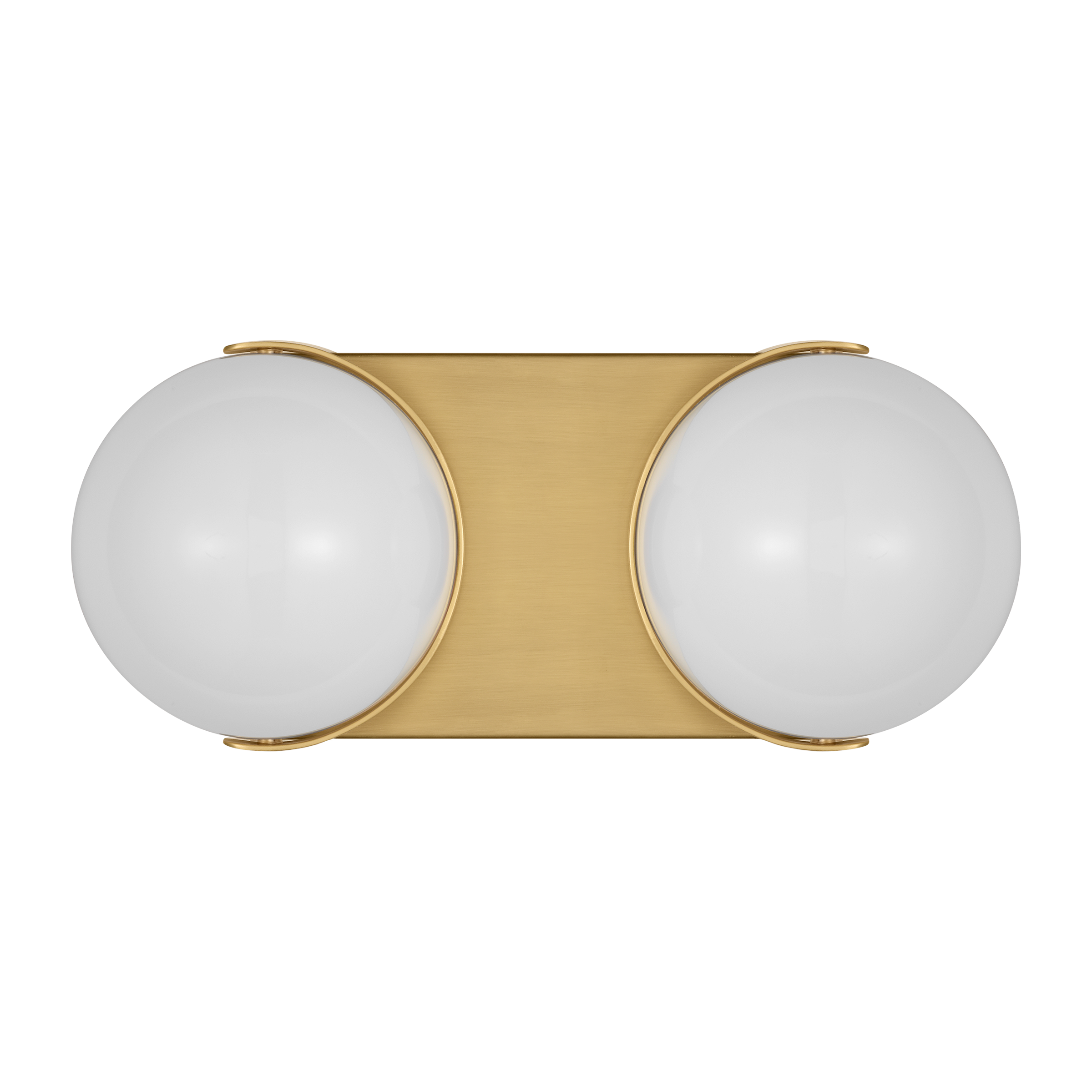 Syrie Medium Vanity Burnished Brass Bulbs Inc