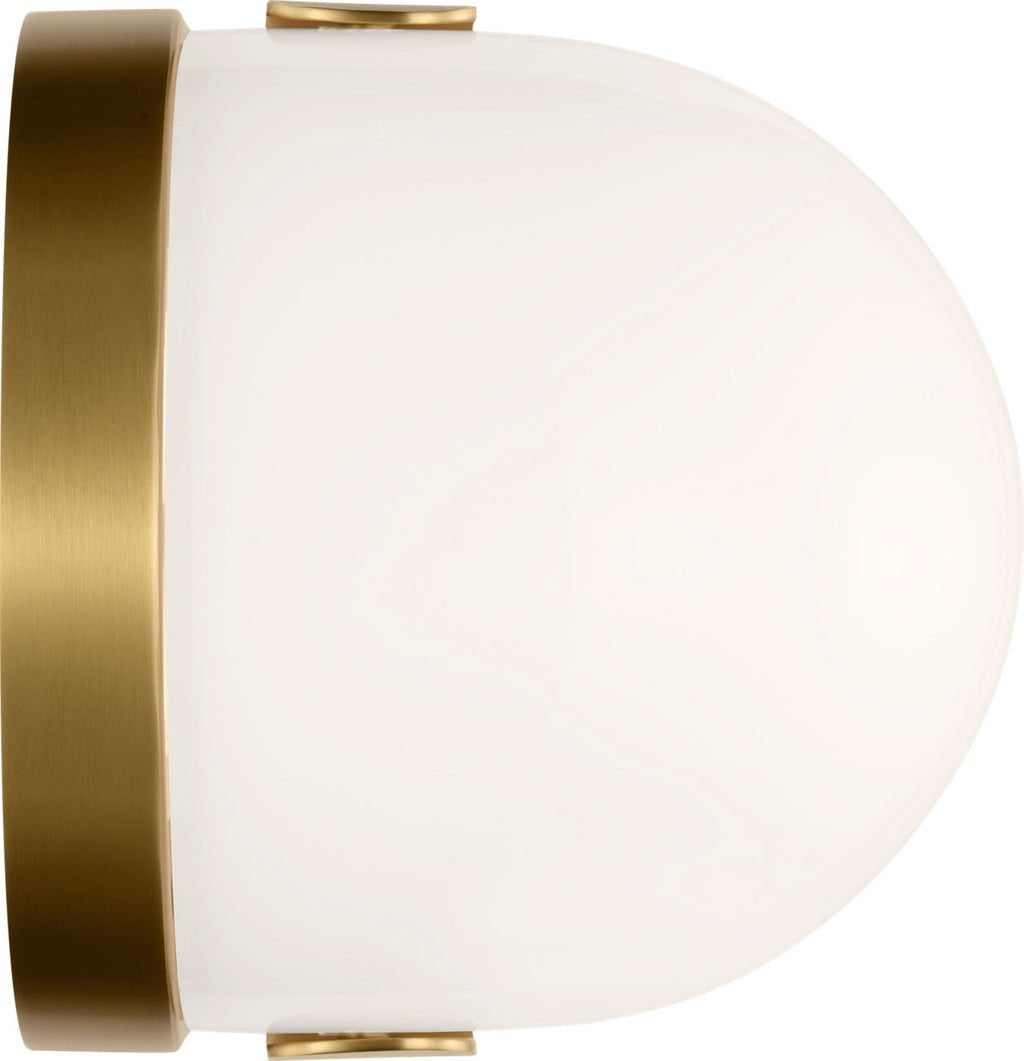 Syrie Medium Vanity Burnished Brass Bulbs Inc