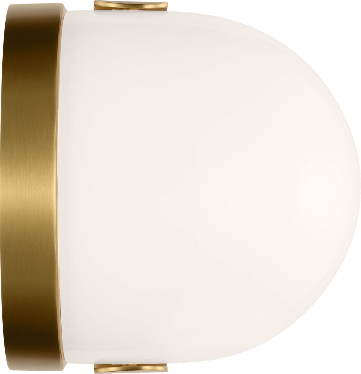 Syrie Medium Vanity Burnished Brass Bulbs Inc