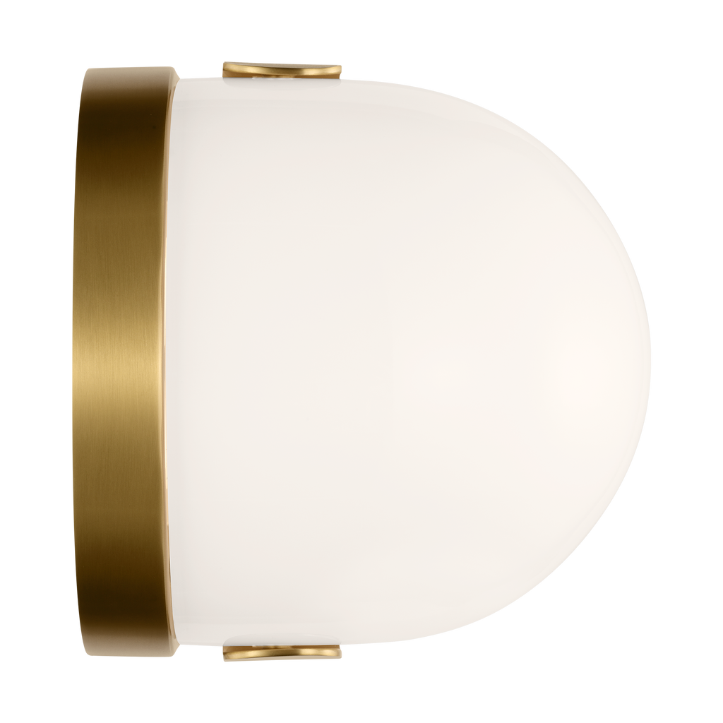 Syrie Medium Vanity Burnished Brass Bulbs Inc