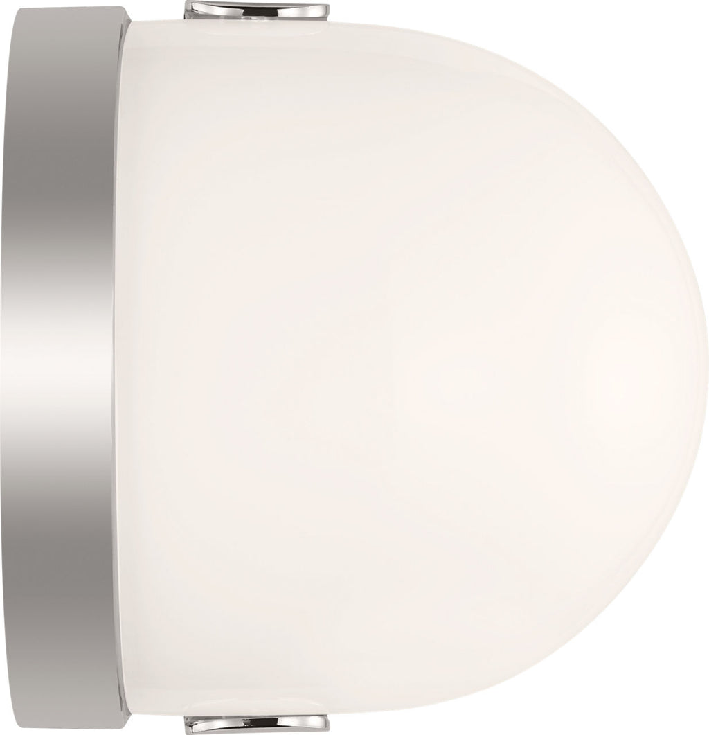 Syrie Medium Vanity Polished Nickel Bulbs Inc