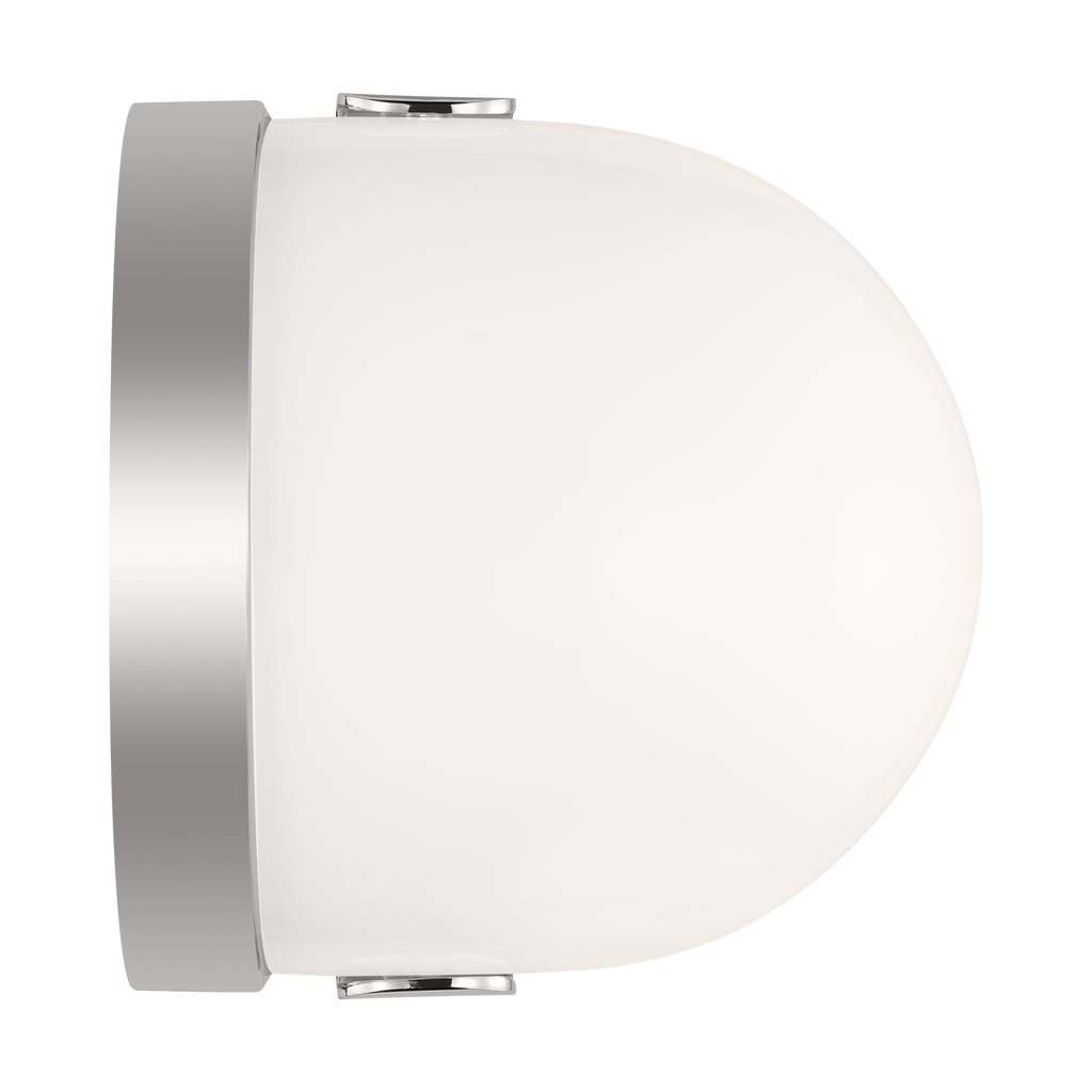 Syrie Medium Vanity Polished Nickel Bulbs Inc