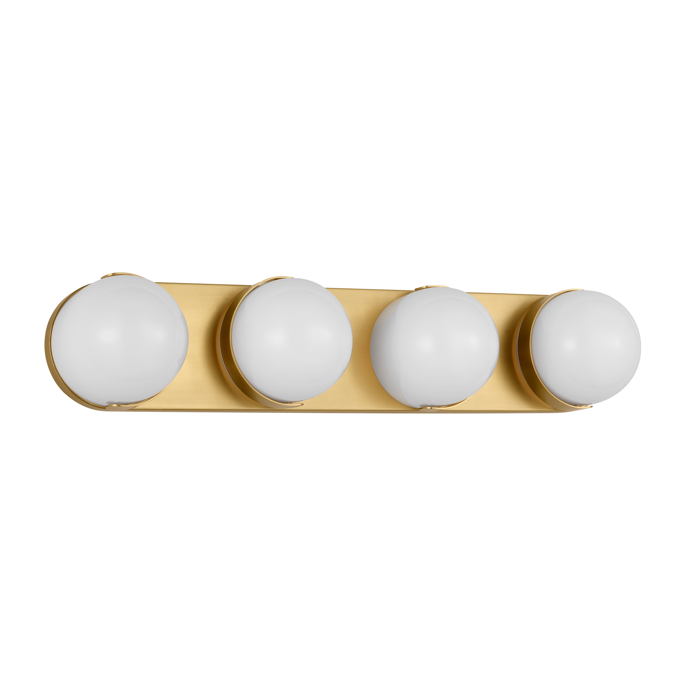 Syrie Large Vanity Burnished Brass Bulbs Inc