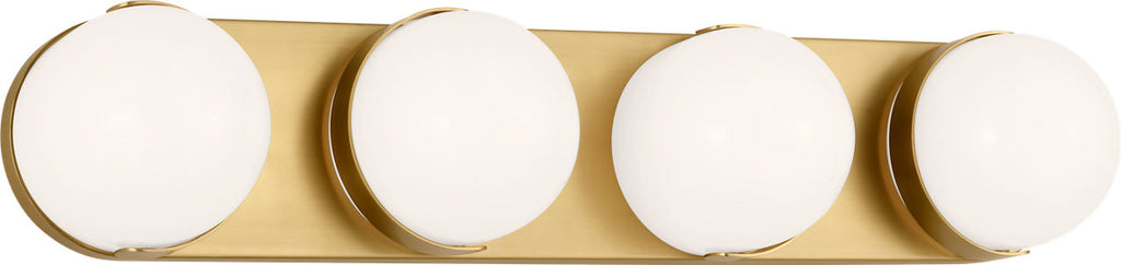 Syrie Large Vanity Burnished Brass Bulbs Inc