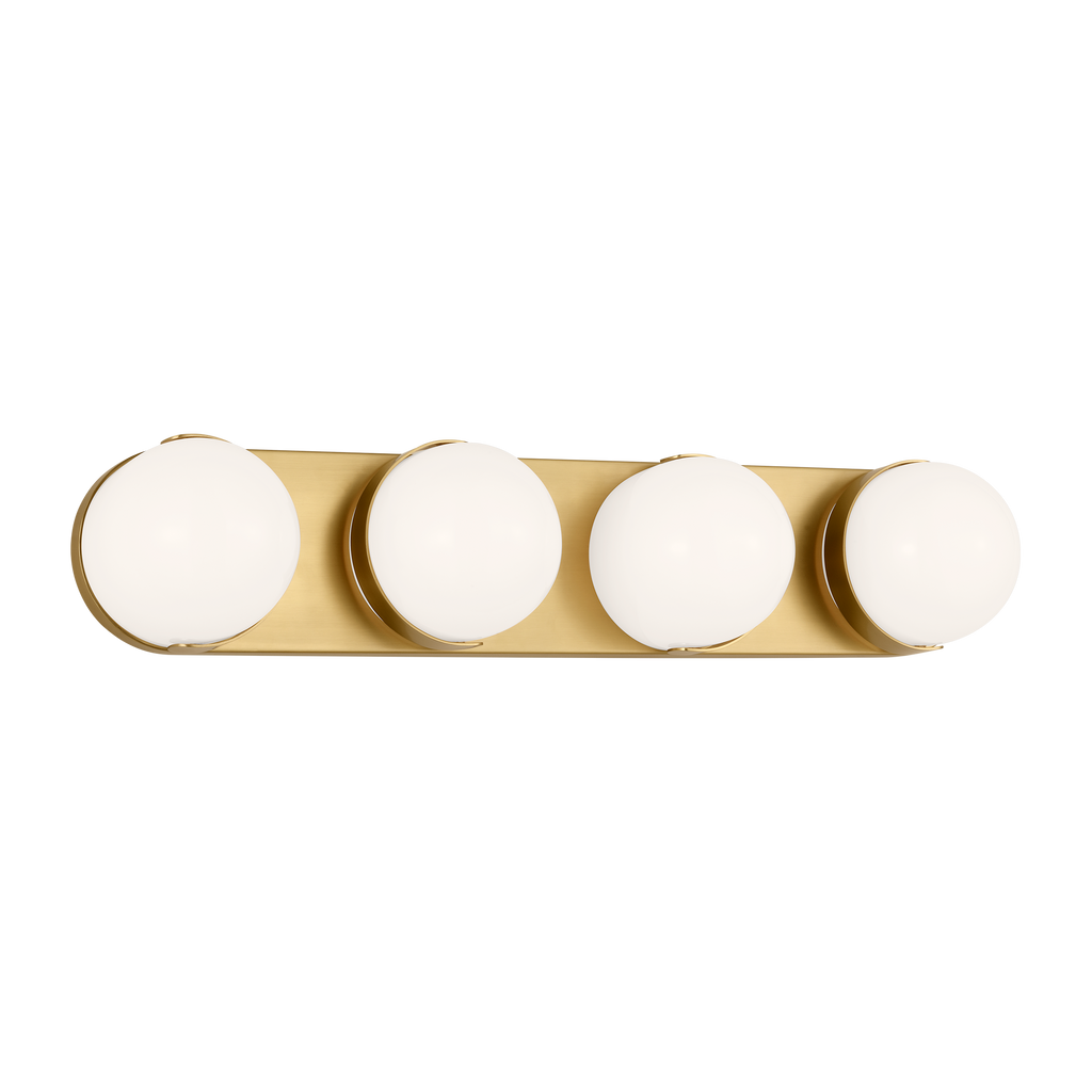Syrie Large Vanity Burnished Brass Bulbs Inc