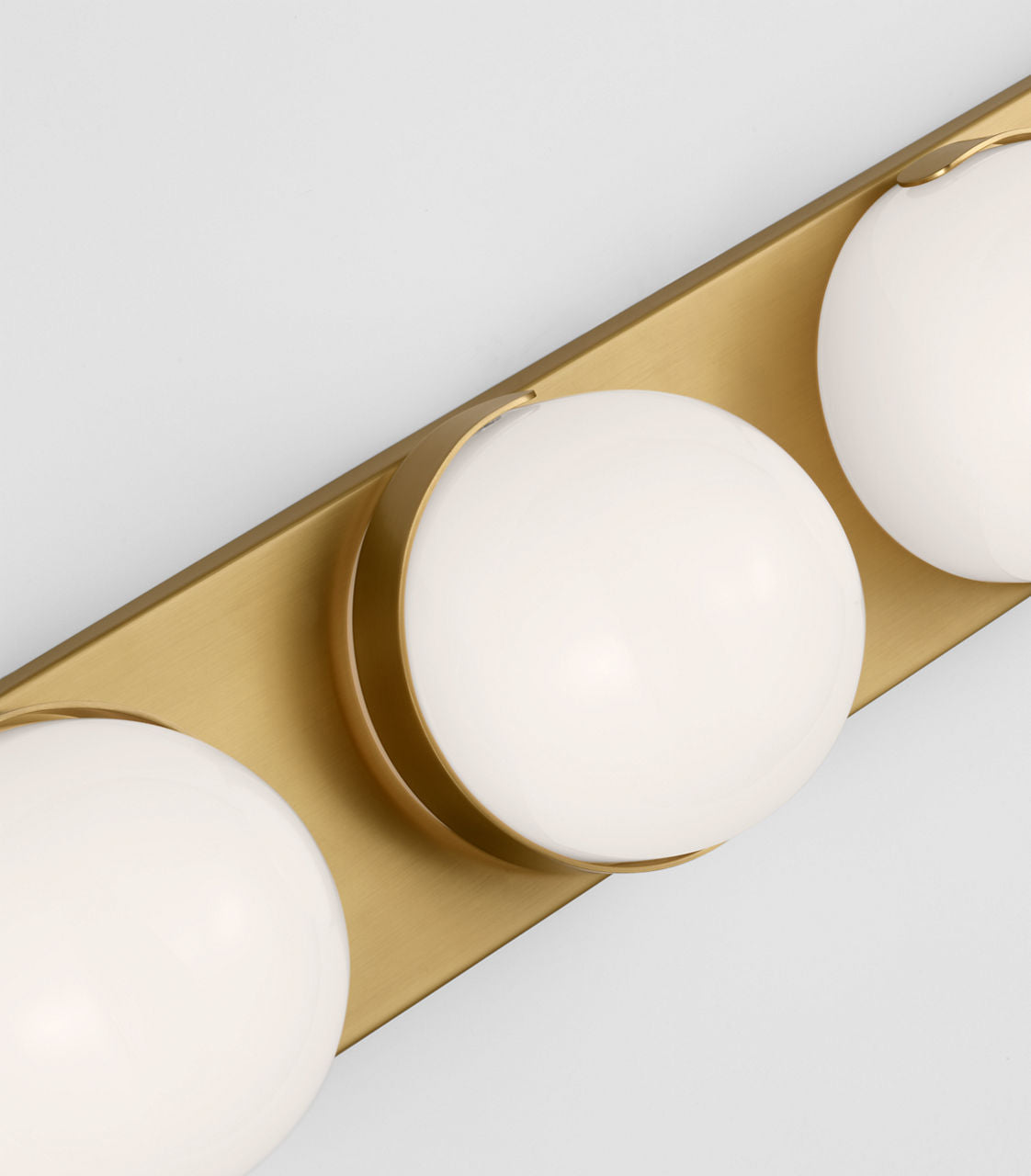 Syrie Large Vanity Burnished Brass Bulbs Inc
