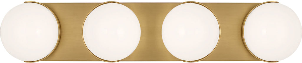 Syrie Large Vanity Burnished Brass Bulbs Inc
