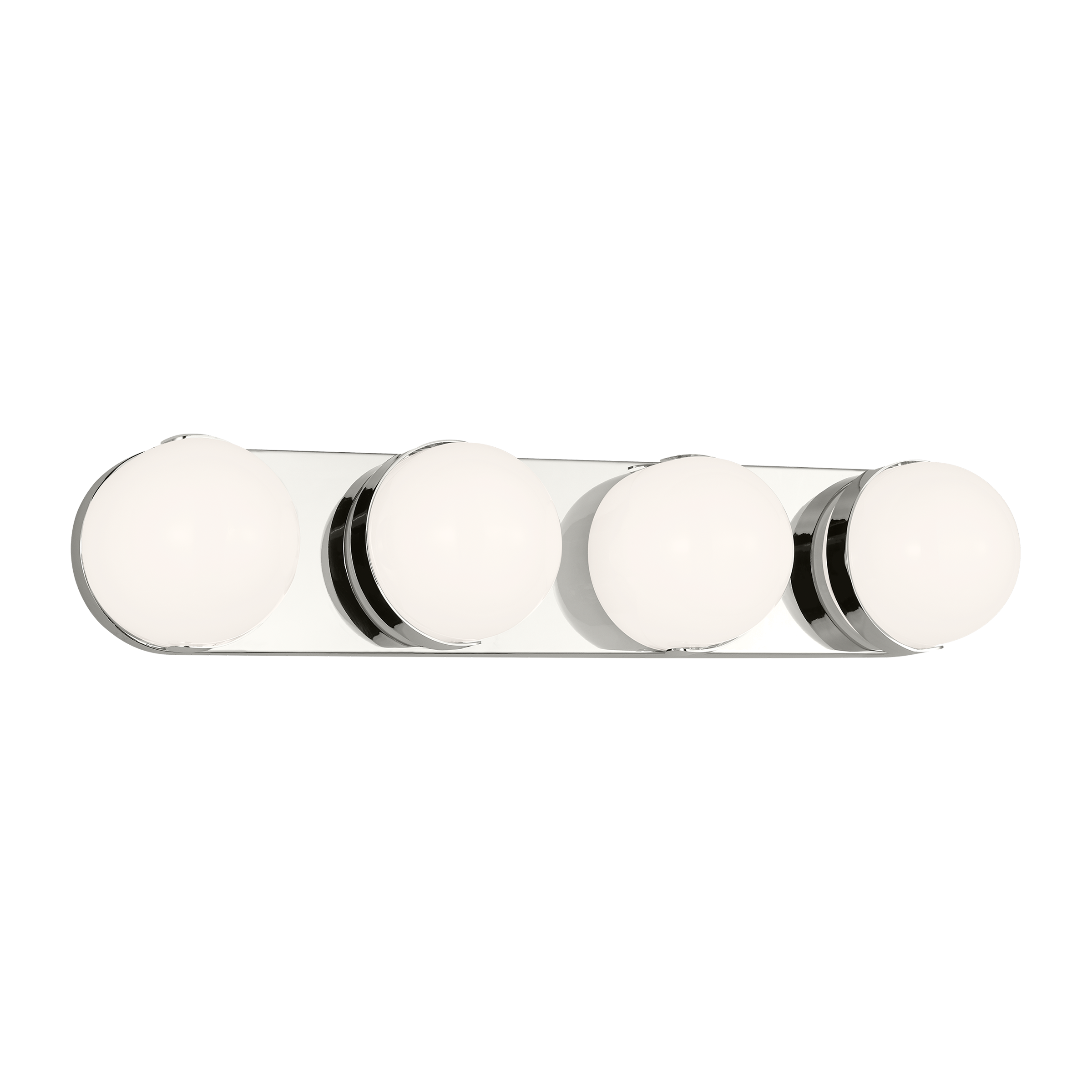 Syrie Large Vanity Polished Nickel Bulbs Inc