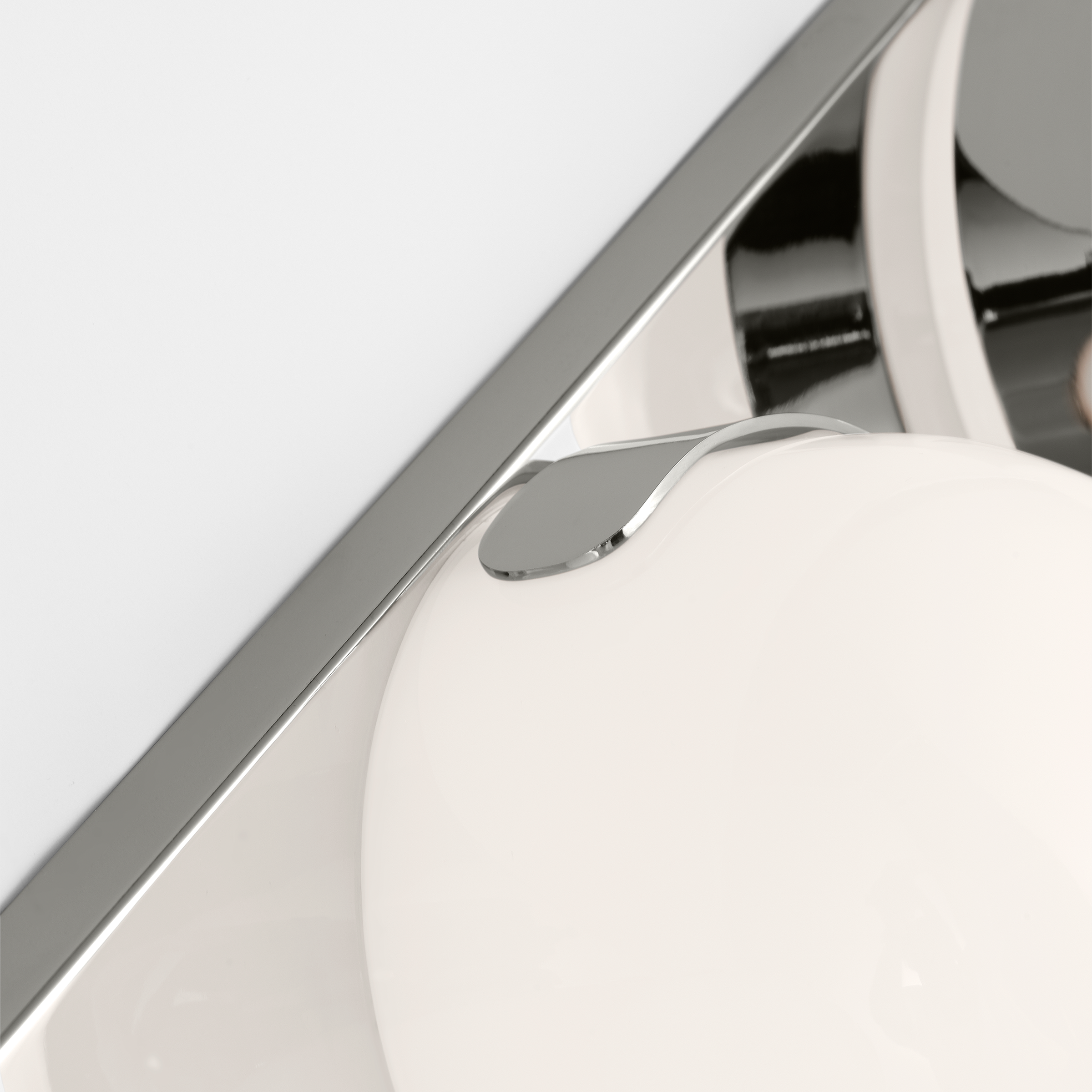 Syrie Large Vanity Polished Nickel Bulbs Inc