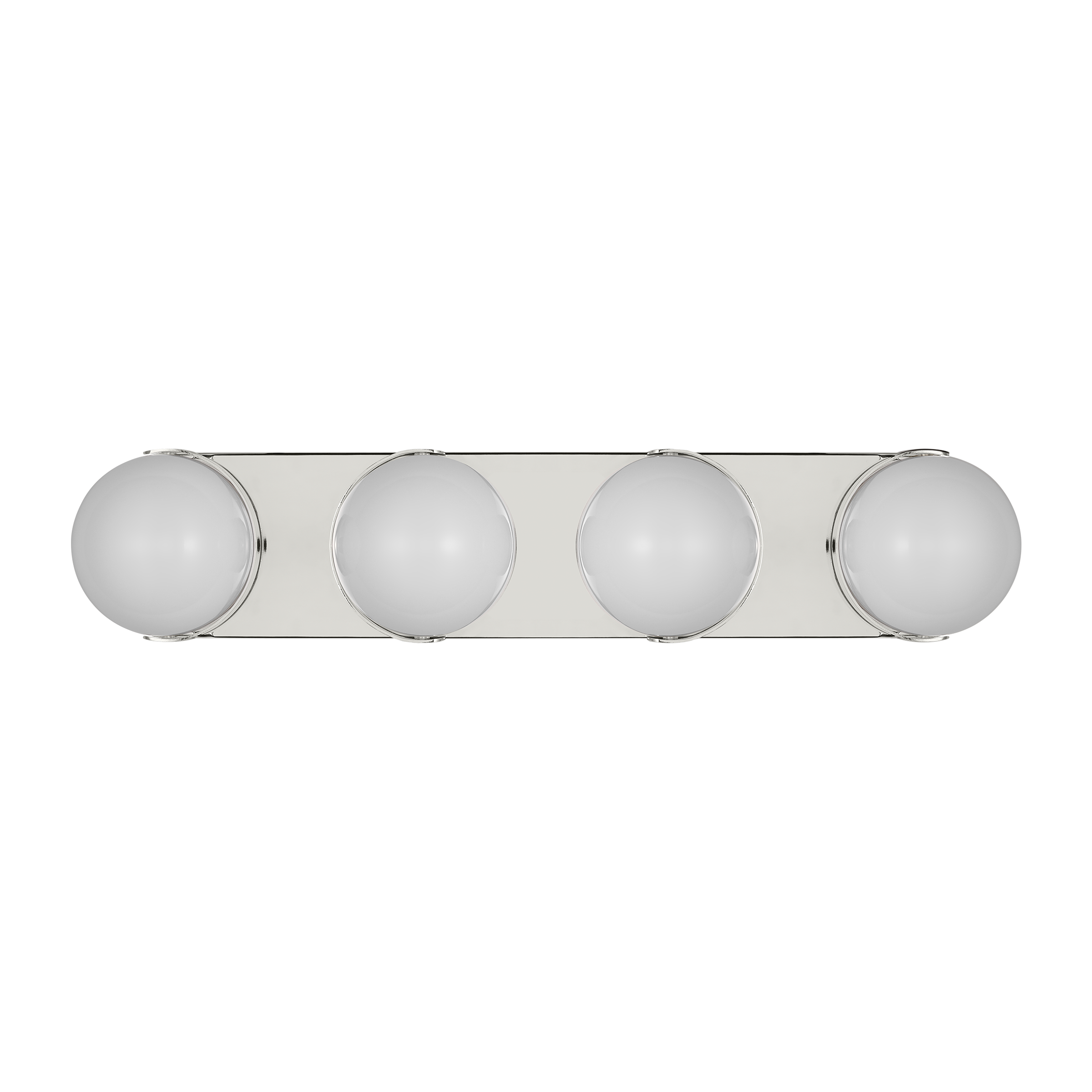 Syrie Large Vanity Polished Nickel Bulbs Inc
