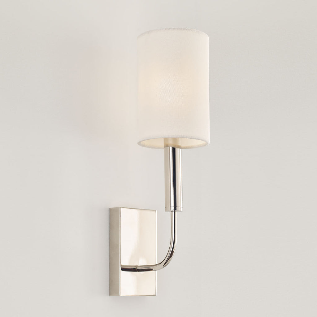 Brianna Sconce Polished Nickel