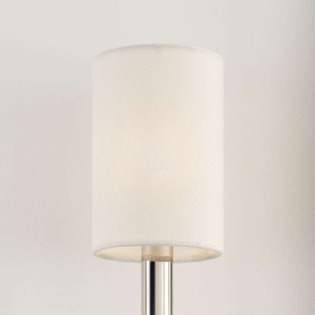 Brianna Sconce Polished Nickel