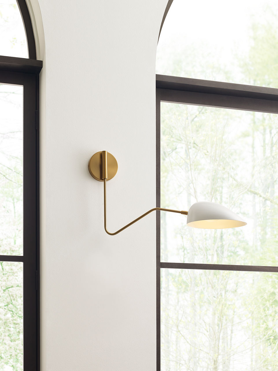 Jane Task Sconce | Matte White