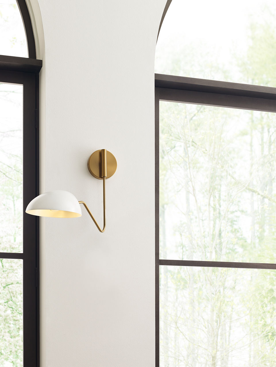 Jane Task Sconce | Matte White