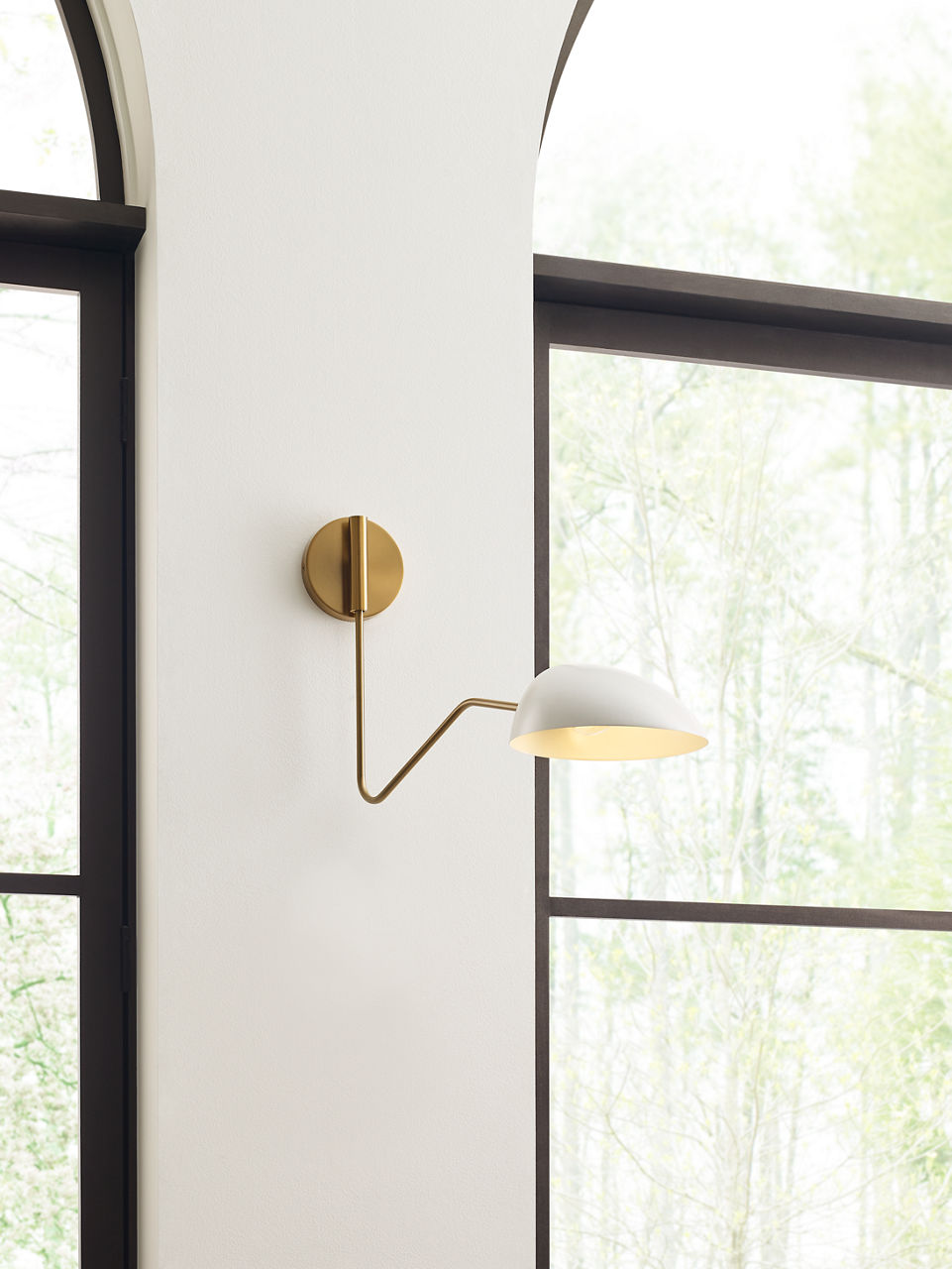 Jane Task Sconce | Matte White