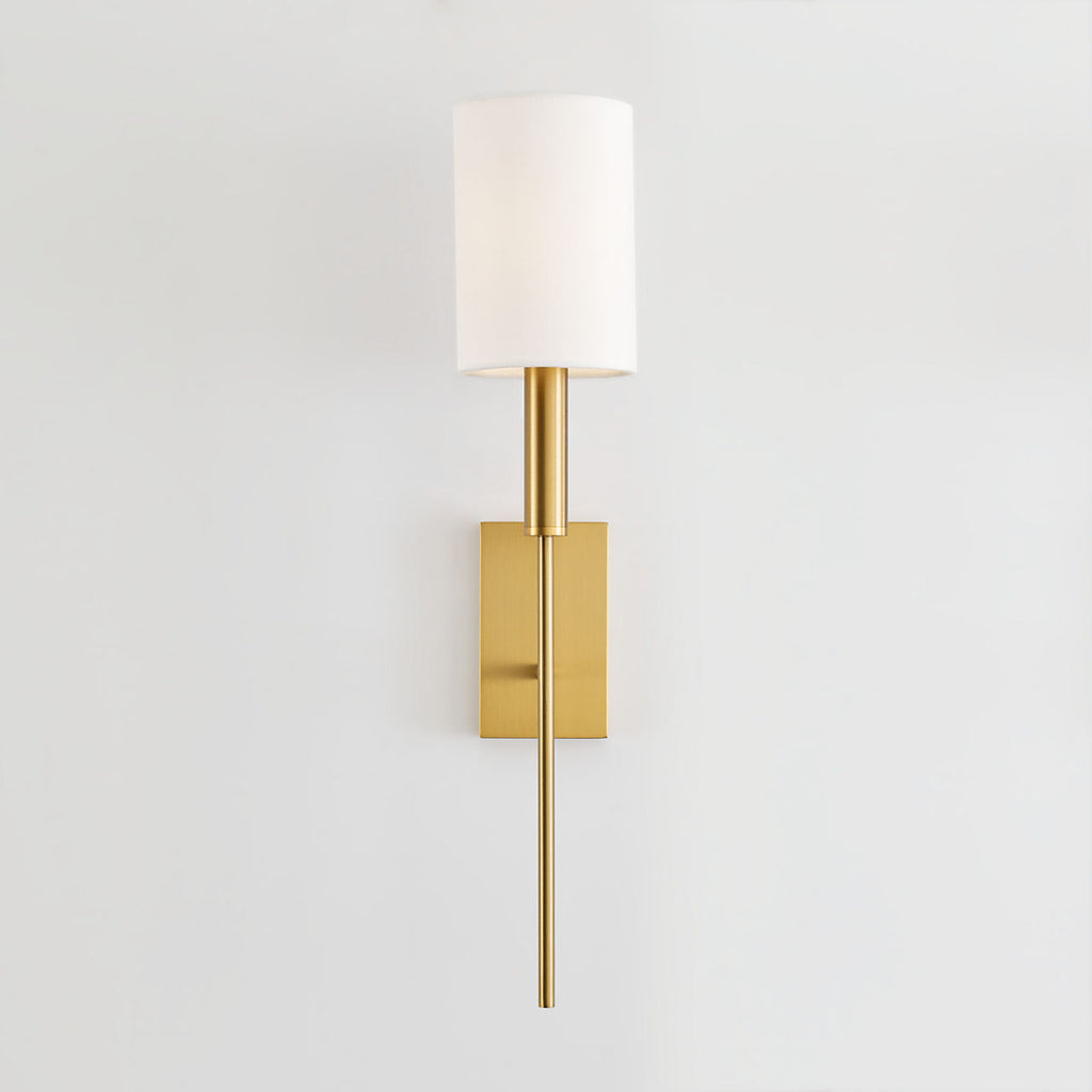 Brianna Tail Sconce Burnished Brass
