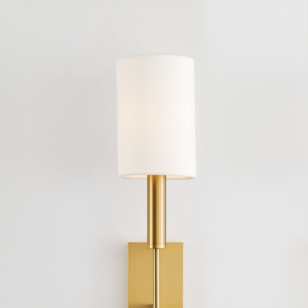 Brianna Tail Sconce Burnished Brass