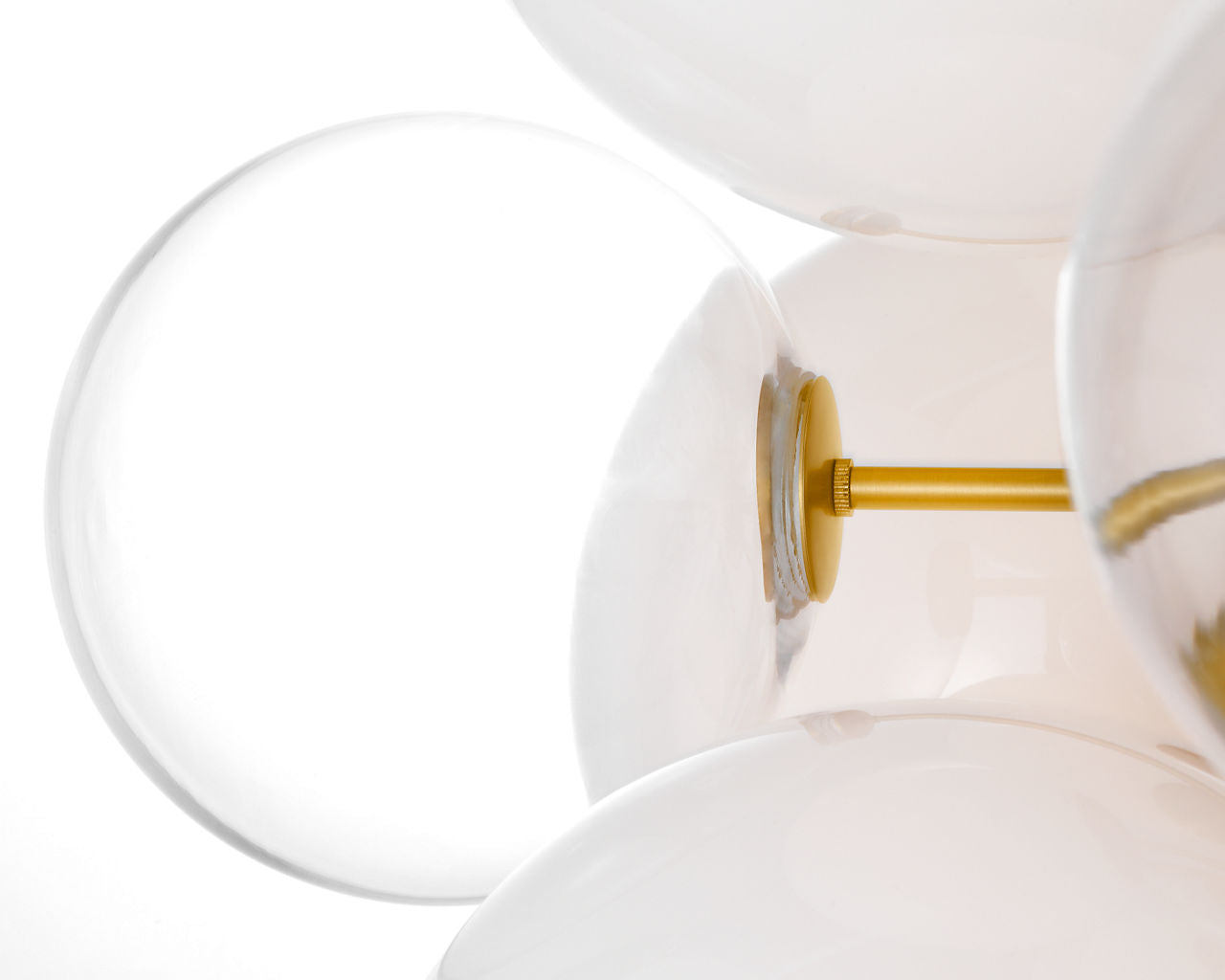 Aria Medium Chandelier Burnished Brass