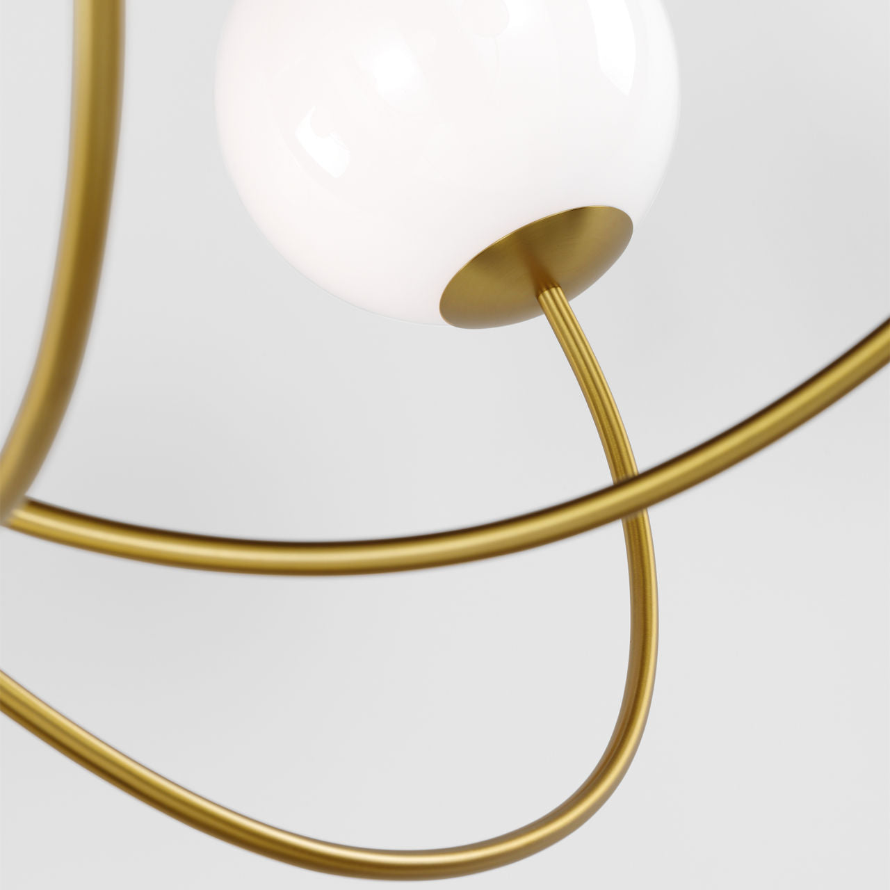 Noemie Extra Large Chandelier Burnished Brass